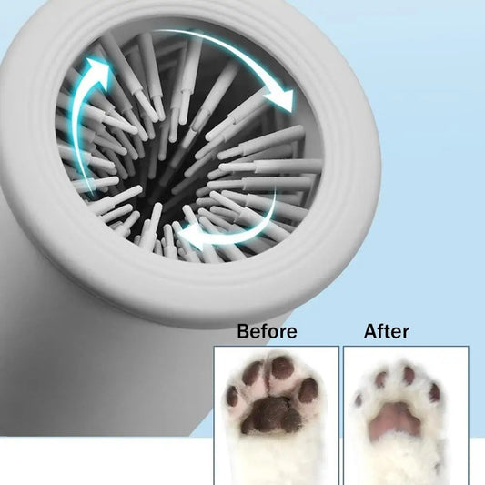 CleanPaws Pro™ – Hassle-Free Pet Paw Washer
